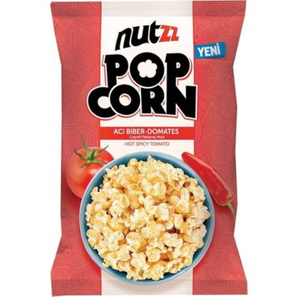 PEYMAN NUTZZ POPCORN 85 GR.DOMATES&ACI BİBER